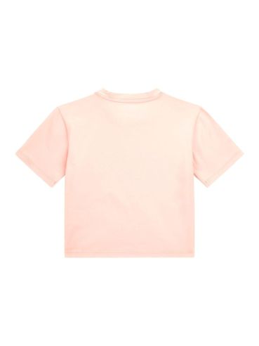 Camiseta Guess lentejuelas rosa