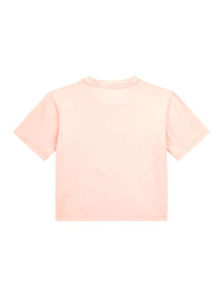 Camiseta Guess lentejuelas rosa