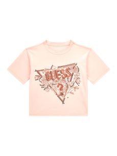 Camiseta Guess lentejuelas rosa