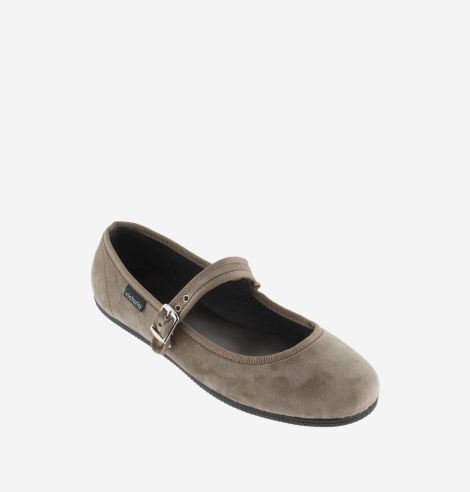 Merceditas Victoria terciopelo hebilla