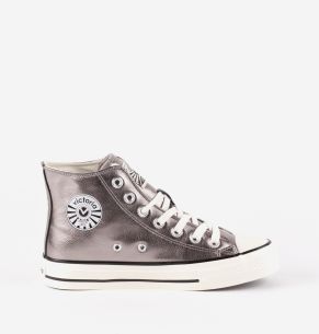 Zapatillas Victoria Tribu Brillo Metal 2