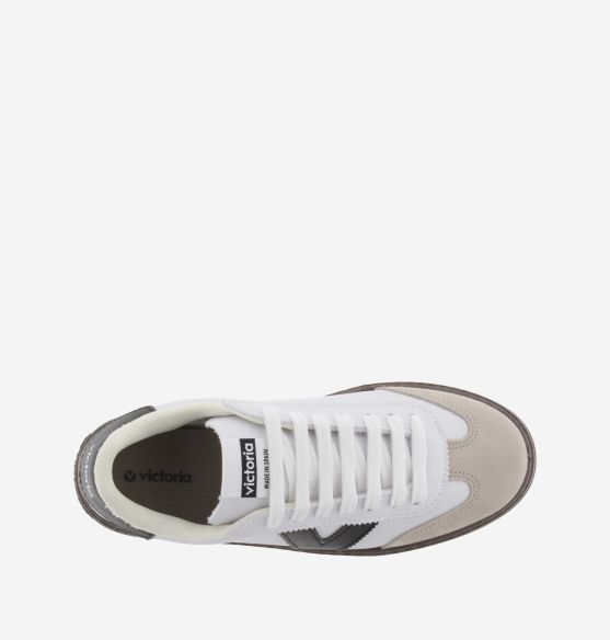 Zapatillas Victoria Barcelona ciclista efecto piel