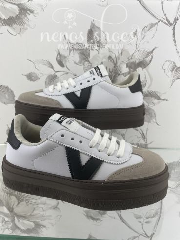 Zapatillas Victoria Barcelona ciclista efecto piel