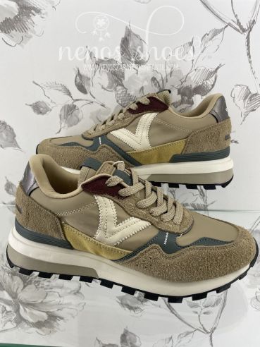 Deportivas Victoria Luna Naylon & serraje