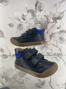 Zapatos respetuosos Acebos marino 2