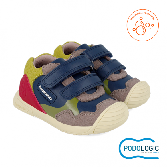 Deportivas Biomecanics combinado colores