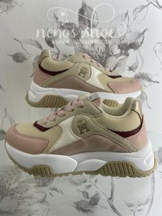 Deportivas Tommy Hilfiger tonos pastel 2