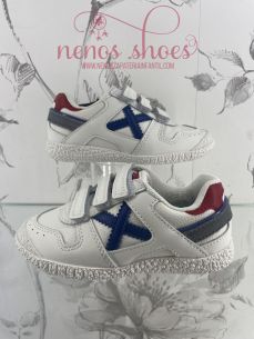 Deportivas Munich mini goal blanco 2