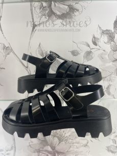 Sandalias Confetti florentic negro 2