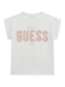 Camiseta Guess logo strass