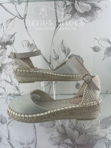 Alpargatas Zoysan lisa verde agua 2