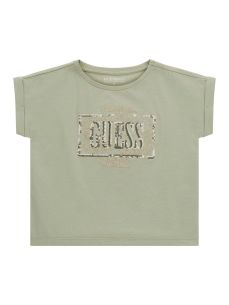 Camiseta Guess logo lentejuelas