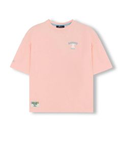 Camiseta El Pulpo estampado familiar travel rosa 2