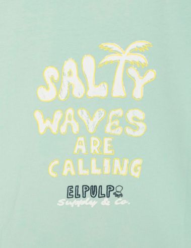 Camiseta El Pulpo oversize Salty