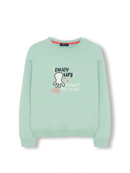 Sudadera El Pulpo oversize Studio