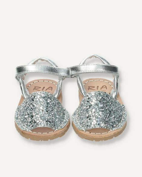 Menorquinas Ria glitter correa