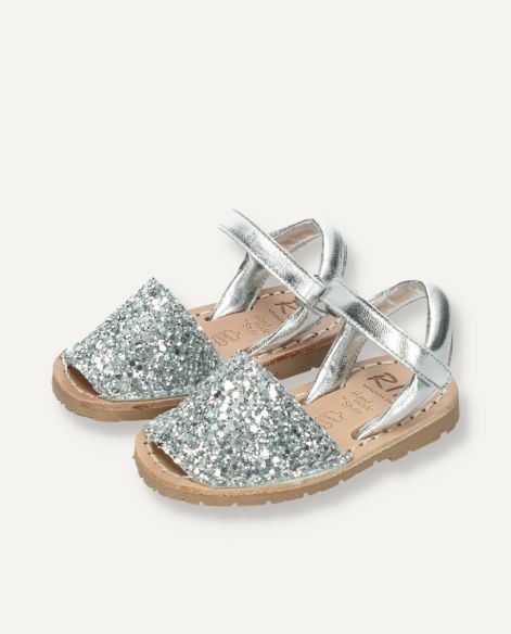 Menorquinas Ria glitter correa