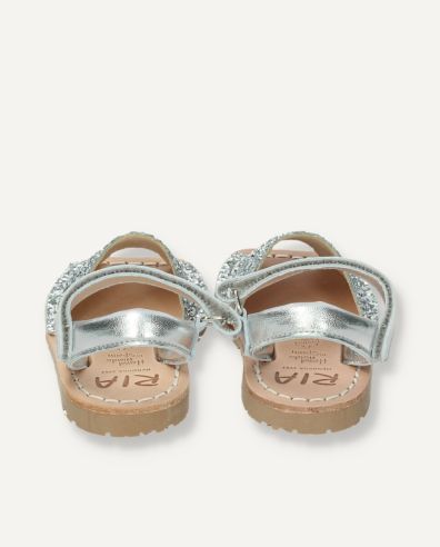 Menorquinas Ria glitter correa