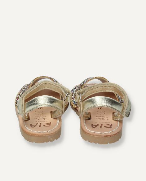 Menorquinas Ria glitter correa