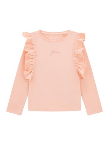 Camiseta Guess volante y manga larga
