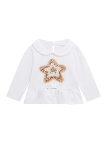 Blusa Guess manga larga estrella