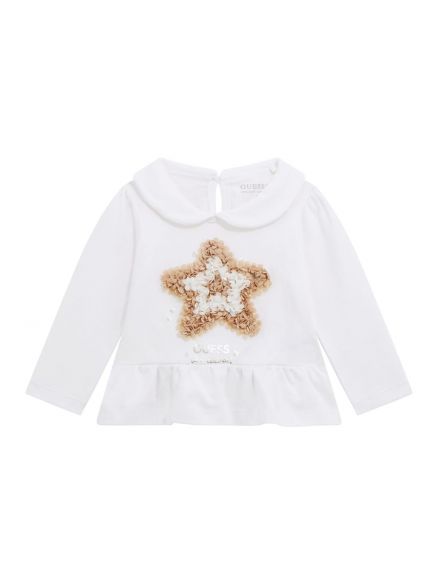 Blusa Guess manga larga estrella