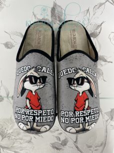 Zapatillas casa Vulca Bicha conejo