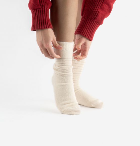 Calcetines Victoria cachemir color