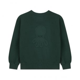 Sudadera El Pulpo oversize marino-verde 2