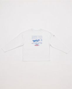 Camiseta El Pulpo manga larga blanco