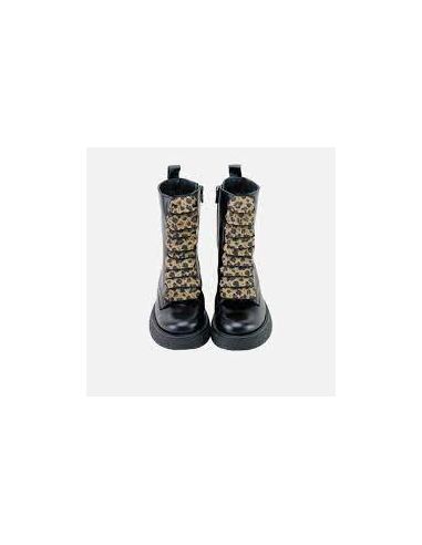 Botas Eli militar lazo print