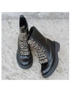 Botas Eli militar lazo print