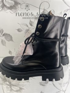 Botas Eli militares lazo rosa 2